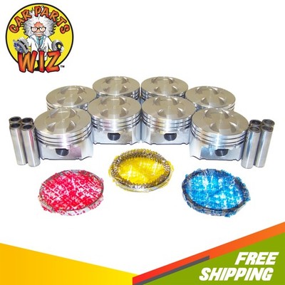 Engine Pistons and Rings Fits 86-96 Ford Bronco 5.0L Cu. 302 VIN D E F M T N Y