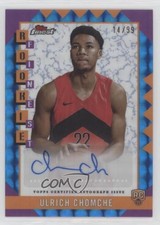 2024 Topps Finest Rookie Blue Geometric Refractor 14/99 Ulrich Chomche Auto dq2