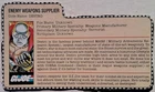 1983 Hasbro G.I. Joe Weapons Supplier DESTRO File Card