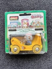 BRIO TRAIN RICHARD SCARRY  S Busytown Bananas Gorilla and Bananamobile NOS