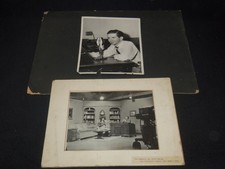 JOE FRANKLIN RADIO PERSONALITY MOUNTED PHOTOS - LOT OF 2 - #9