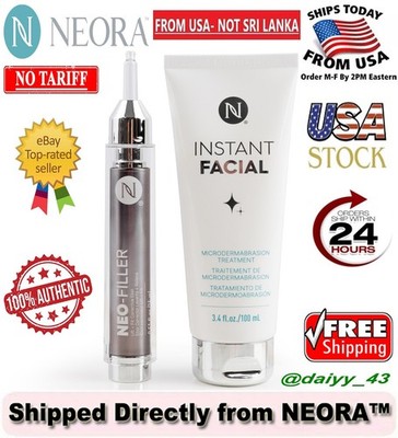 Neora Instant Facial Treatment  + Neo-FILLER Lift + Fill Corrective Elixir Set 