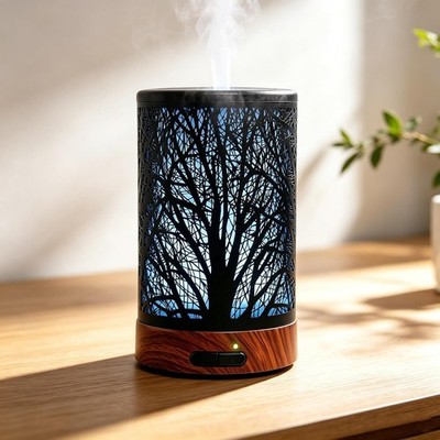 Aroma Diffuser Elektrischer Diffusor für ätherische Öle 150ML Ultraschall Aromat