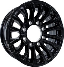 Ecustomrim Aluminum Trailer Wheel 16x6 16 Inch 8 Lug 6.5 Center Edge Black Rim Ecustomrim Aluminum Trailer Wheel 16x6 16 Inch 8 Lug 6.5 Center Edge Black Rim