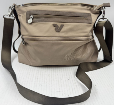 Roncato Handbag  Women's Brown Detachable Adjustable Strap Crossbody Bag