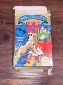 King's Knight Kings Night King Nintendo NES Empty Box Only 