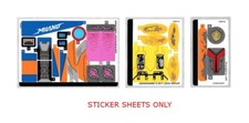 LEGO 76079, 76080, 76081 - Guardians of the Galaxy - 3 STICKER SHEETS