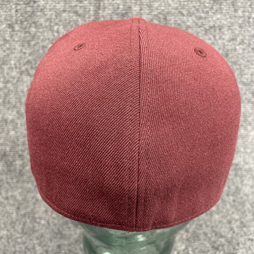 Arizona State Sun Devils Flex Fit Hat Maroon ASU Trident Embroidered NCAA Cap - Picture 3 of 5