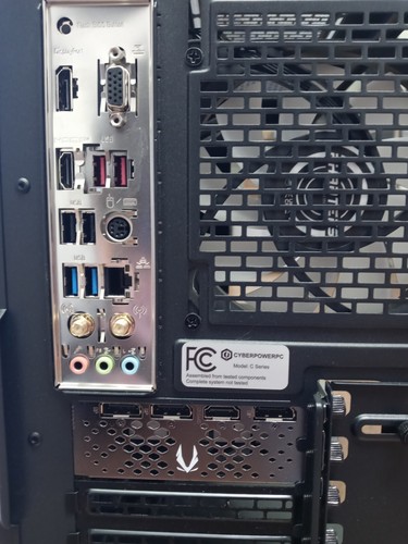 CyberPowerPC Gamer Master PC AMD Ryzen 5 5500 16GB 1TB SSD Geforce RTX 4060 8GB - Picture 7 of 8