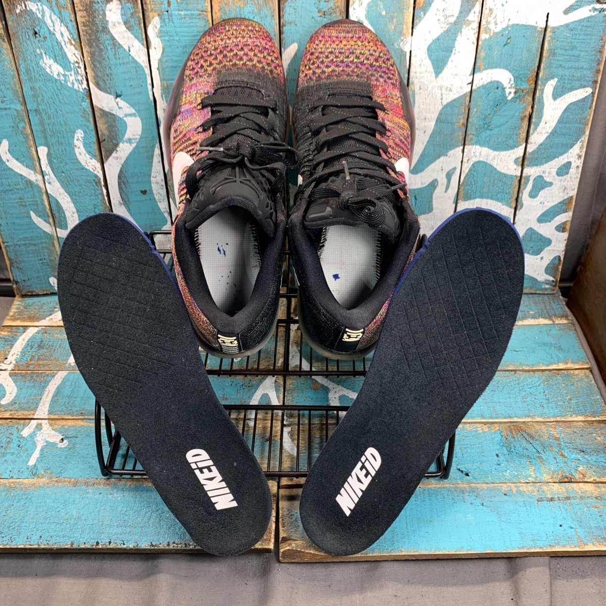Nike ID Kobe 10 X Elite Low Mamba Days Flyknit Multicolor Nike ID Kobe 10 X Elite Low Mamba Days Flyknit Multicolor