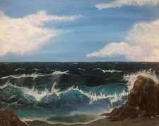 Original TNN Painting, Certified Authentic