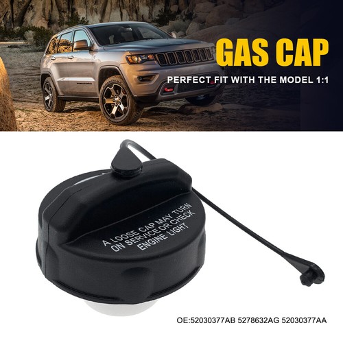 For 2011-2018 Dodge Durango Jeep Grand Cherokee Fuel Gas Cap Replacement Black - Picture 11 of 19