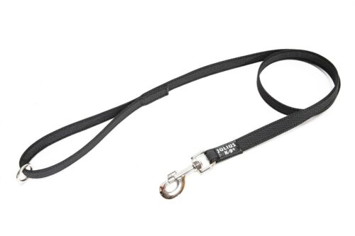 Julius K9 Anti-Slip Leash black Different Lenghts with Handle NEW - Picture 1 of 4