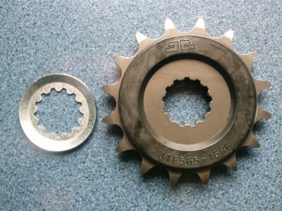 Voge AC ACX DS R Rally 300  Ritzel 16 Zähne mit Sicherungsblech tuning gummiert