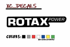 ROTAX Dual Color (x2) PAIR Vinyl Decal Sticker Graphics Skidoo BRP Canam SeaDoo