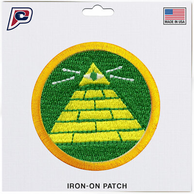 Conspiracy Theory Scout Merit Badge Embroidered Iron-on Patch