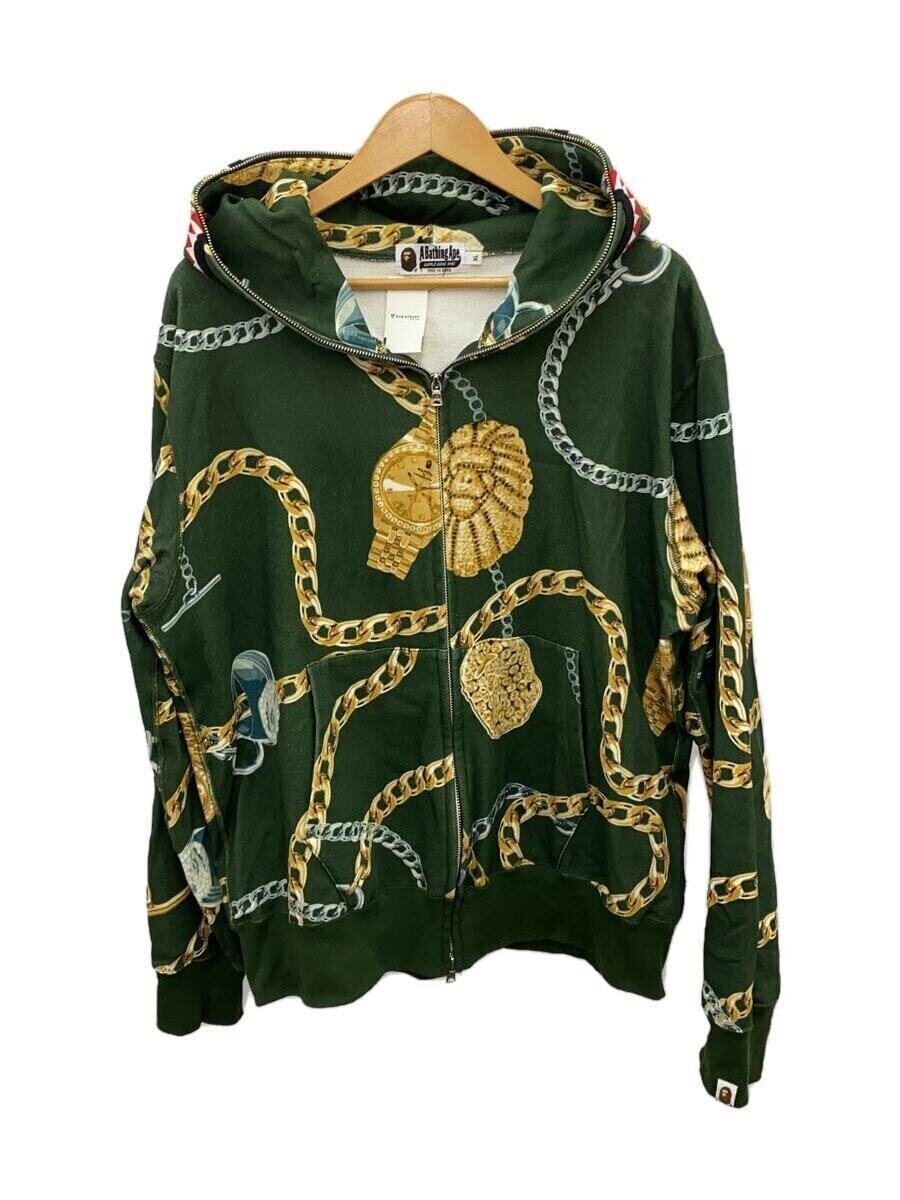 A BATHING APE FULL ZIP Hoodie green XL Used | eBay A BATHING APE FULL ZIP Hoodie green XL Used | eBay