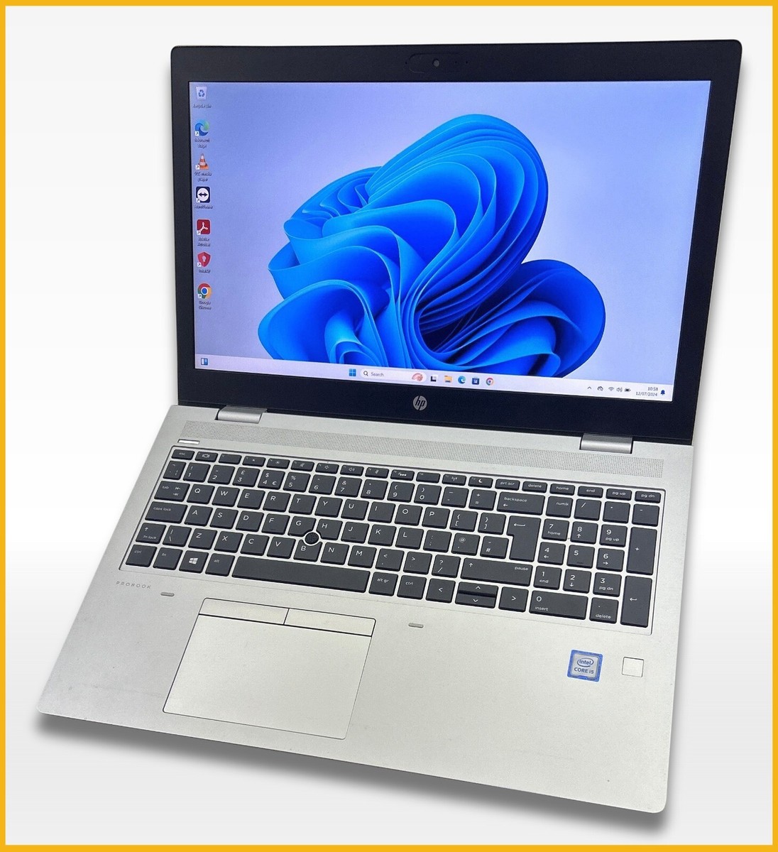 HP ProBook 650 G5 FHD i5-8265U Quad Core 8GB Ram 256GB SSD Windows