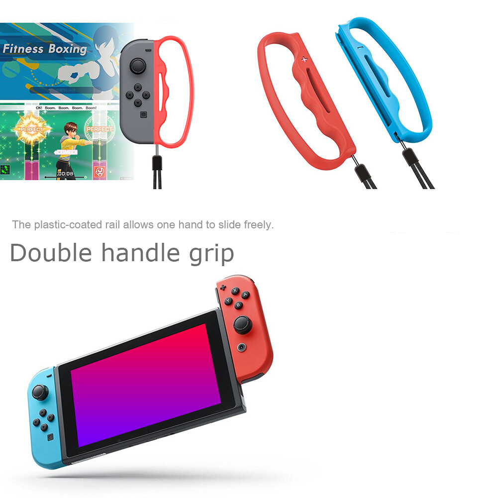  Joy Con Controller Hand Grips with Wrist Straps for Fitness Boxing