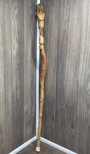 Indian Head Cane Walking Stick Walking Cane Handmade Wood Carving