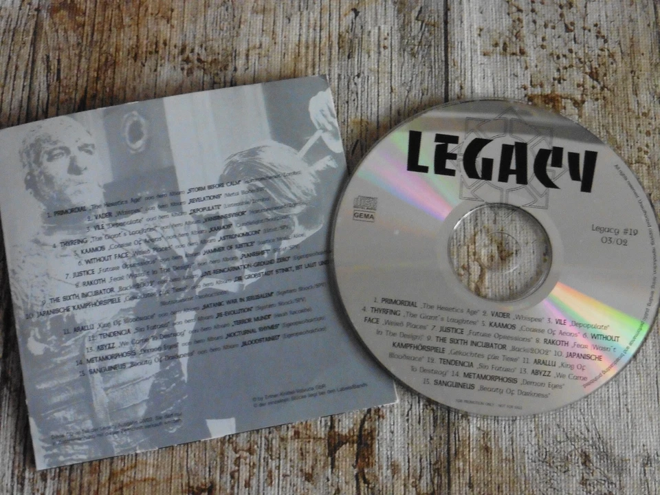CD     Various - Legacy - Bild 2 von 2