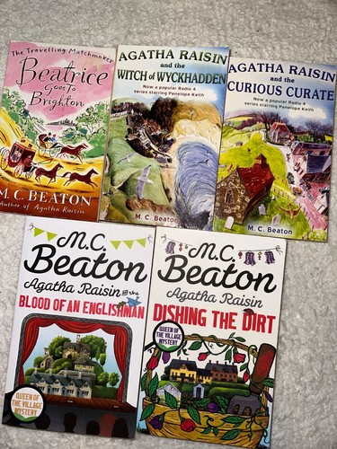M.C. Beaton Book Bundle X 5, 6, 7, Hamish Macbeth, Agatha Raisin, Mystery - Imagen 12 de 95