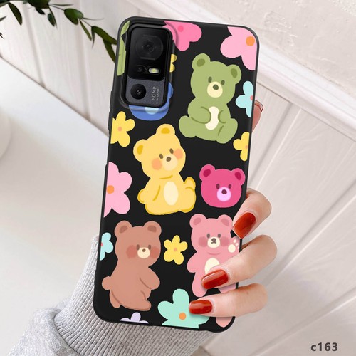Funda blanda con estampado de animales adorables para TCL 505 503 501 30 SE 40 50 XE - Imagen 22 de 59