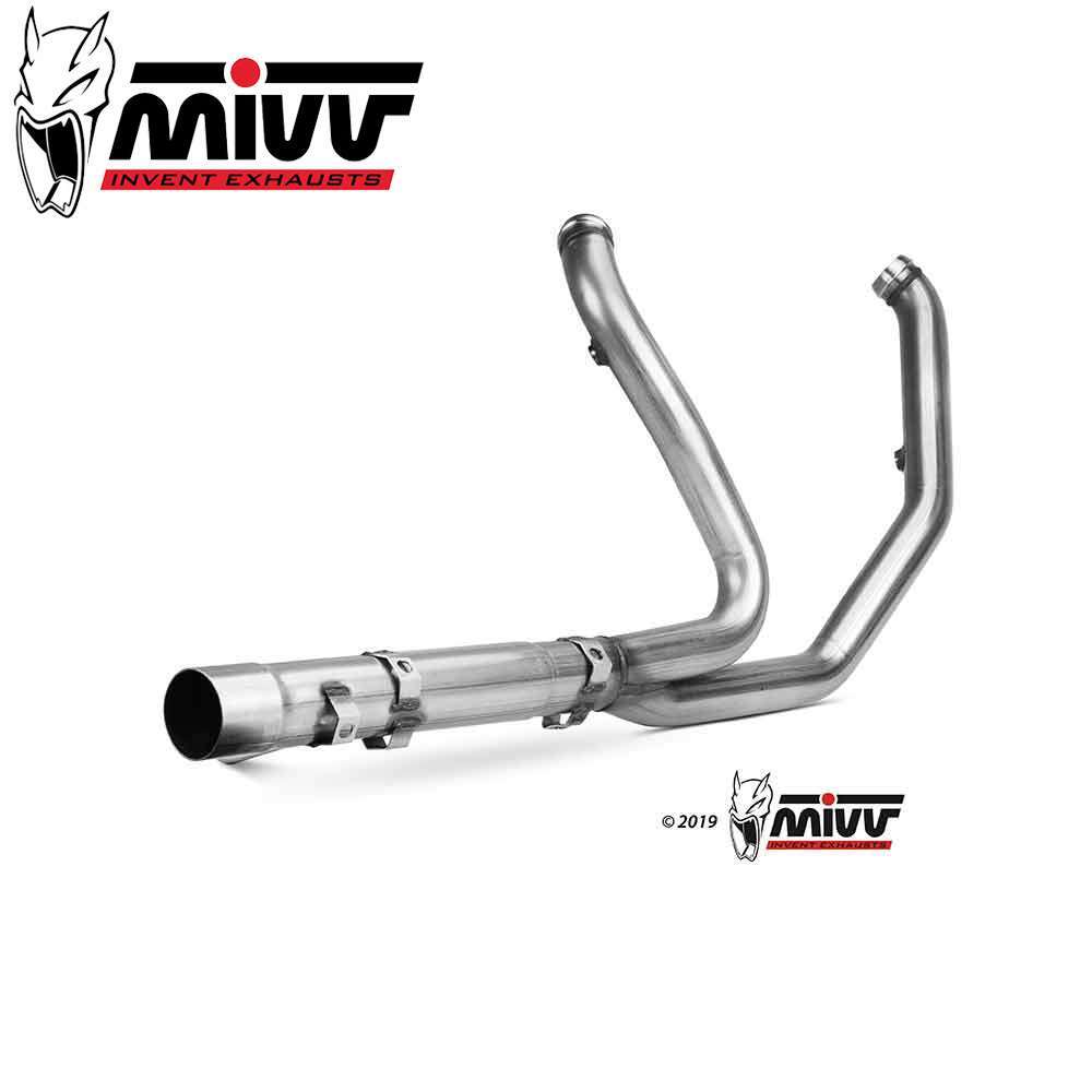 MIVV Auspuff Krümmer Für Harley Davidson - Made In Italy Mit 2 Jahren Garantie