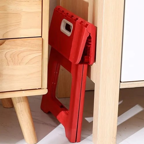 Lightweight Folding Step Stool Multi Purpose Handheld Thick Footstool Non-Slip - Picture 7 of 11