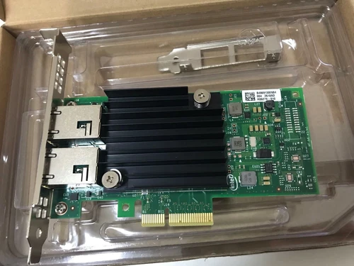 Dell X550-T2 Intel X550 10GbE Dual-Port PCI-E Converged Network Adapter - Picture 2 of 5