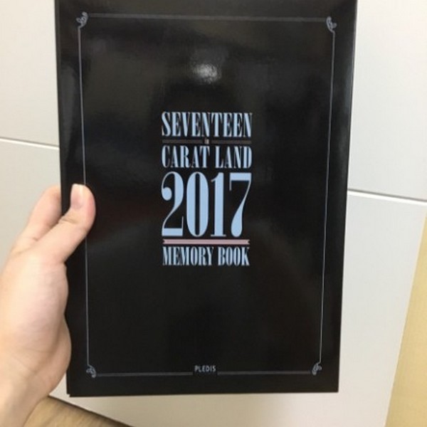 SEVENTEEN CARAT LAND 2017 メモリーブック 3冊セット SEVENTEEN CARAT LAND 2017 メモリーブック 3冊セット