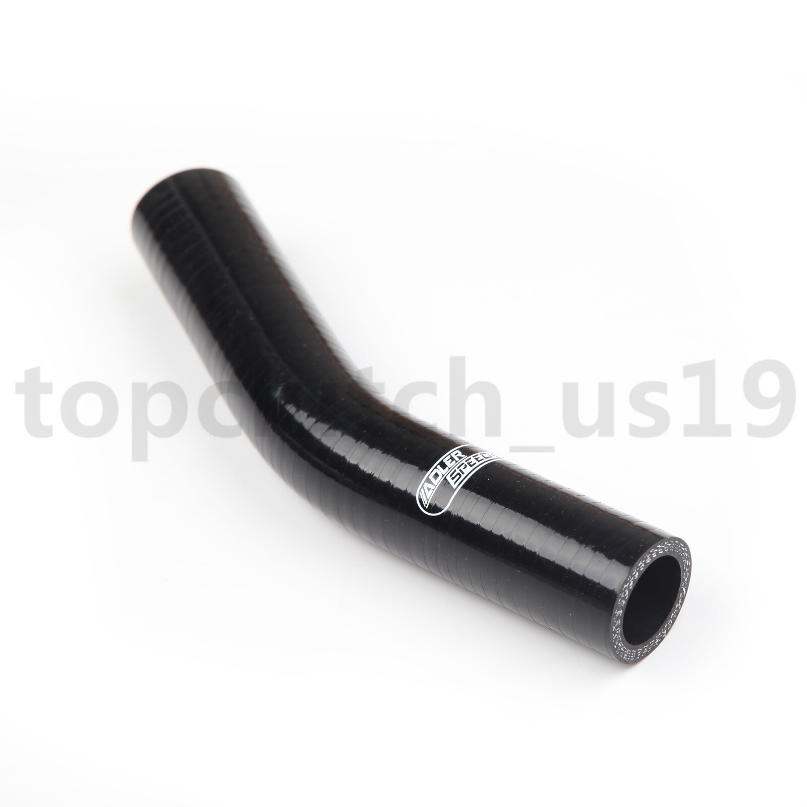 US SHIP 1.25" inch 45 Degree Silicone Elbow Pipe Intercooler Hose Coupler Black