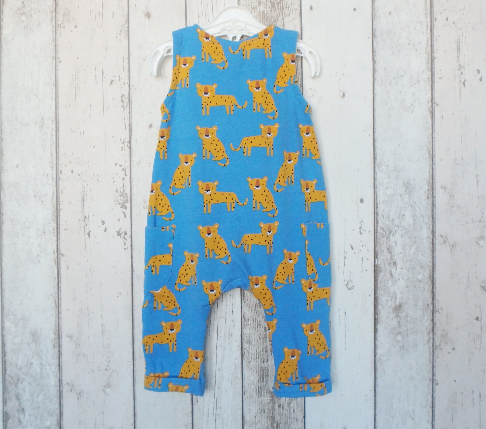 Cute Baby Leopard Themed Sleeveless Romper Matalan (3 6 months) eBay