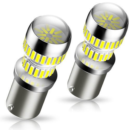 6x AUXITO White LED Bulb 1156 1206 Light Brake Turn Signal Tail Reverse Lamp EAC - Picture 11 of 12