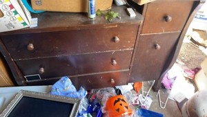 baby changing station