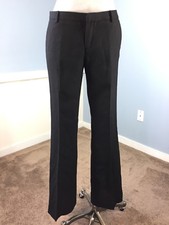 MARC JACOBS 4 100% wool Black Trouser dress Pants Excellent Career Cocktail