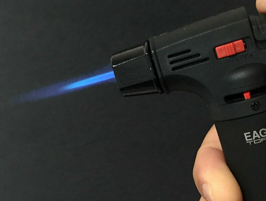 5 Pack Eagle Torch Lighter Gun Windproof Adjustable Lockable-Refillable (JET)