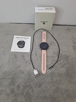Tinwoo Smart Watch T20W  Android or iOS Phone Bluetooth Health with Pink Strap