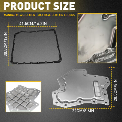 Transmission Filter Oil Pan Gasket For Infiniti QX70 G37 Q40 Q50