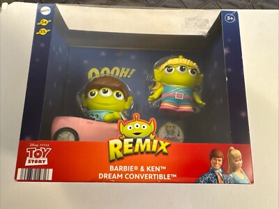 Pixar Alien Remix Toy 2-Pack Barbie and Toy Story Alien Mashup Figure New C35