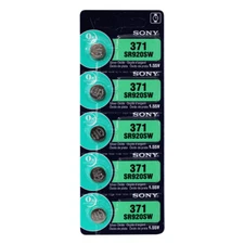 371 Sony  SR920SW Watch Battery 5Pc    (Exp. 10/2028)