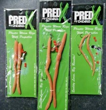 Worm Rig rubber PREDX Theseus Propeller spinner lure PERCH CHUBB BARBEL TROUT