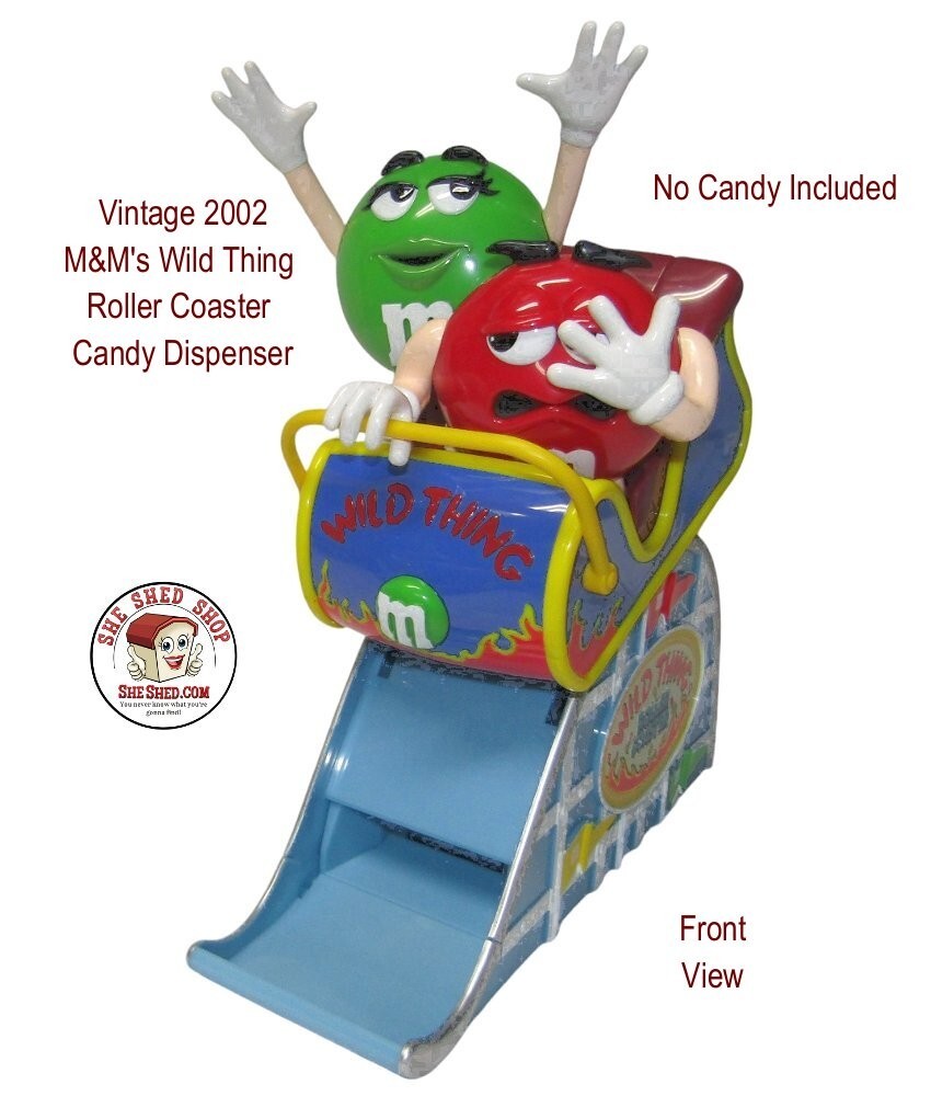 M&M’s WILD THING Roller Coaster Amazon.com: M&M's Candy Dispenser - Wild Things Roller-Coaster