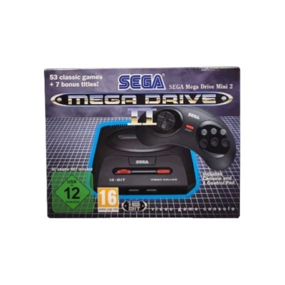 Sega Mega Drive Mini 2 Spielkonsole mit 60 Spielen NEU mit OVP 