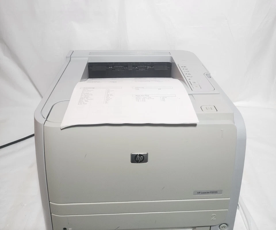 HP LaserJet P2035 Printer | Monochrome | 30ppm | USB & Parallel | Fast & Reliabl - Image 4 of 4