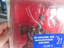 2002 Del Prado Napoleonic Lead Cavalry Soldier W/ Book UNOPENED