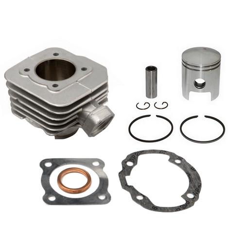 Kit cylindre piston Airsal alu pour scooter peugeot haut moteur en alliage traité nikasil