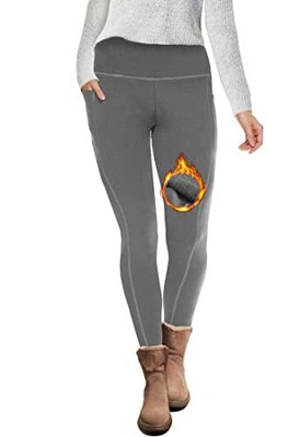 Women's Winter Leggings With Pockets