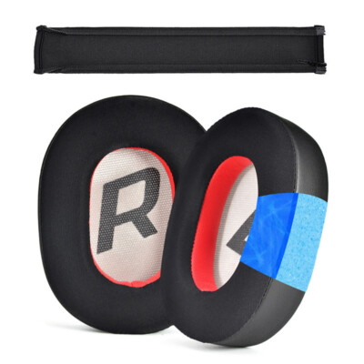Ice-Gel Ear Pads/Headband For Plantronics Backbeat Pro 2/Voyager 8200 UC Black