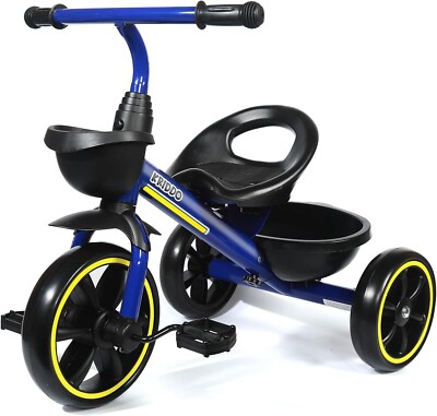 KRIDDO Kinder Dreiräder Alter 24 Monate bis 4 Jahre, Kleinkind Kinder Trike für 2,5 bis 5 Jahre